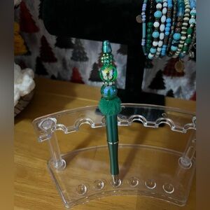 ✨New✨ Hand Beaded Butterfly Ballpoint Pen